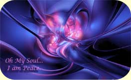 Heart center with energy flowing through the body